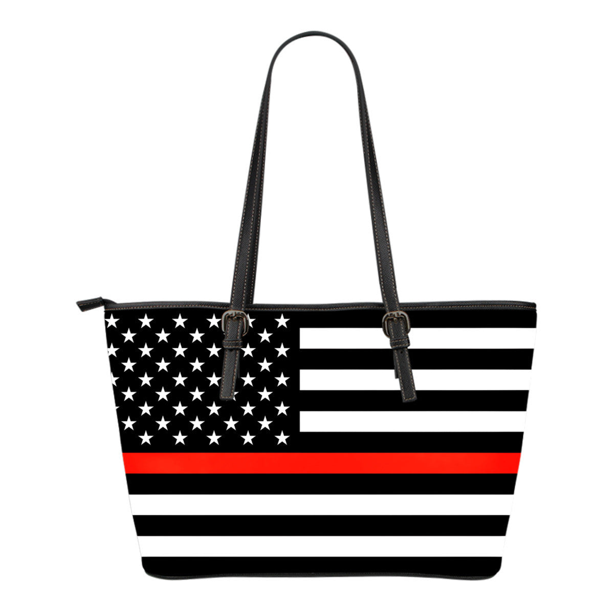 Thin Red Line Tote Bag