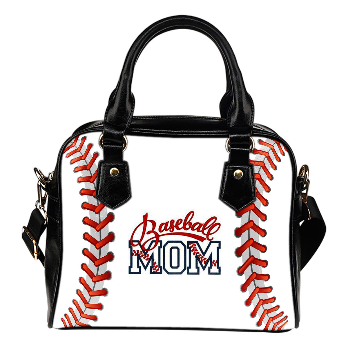 Baseball Mom Shoulder Handbag
