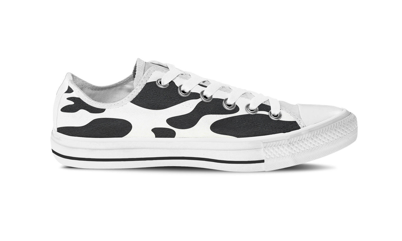 Cow Print Low Top