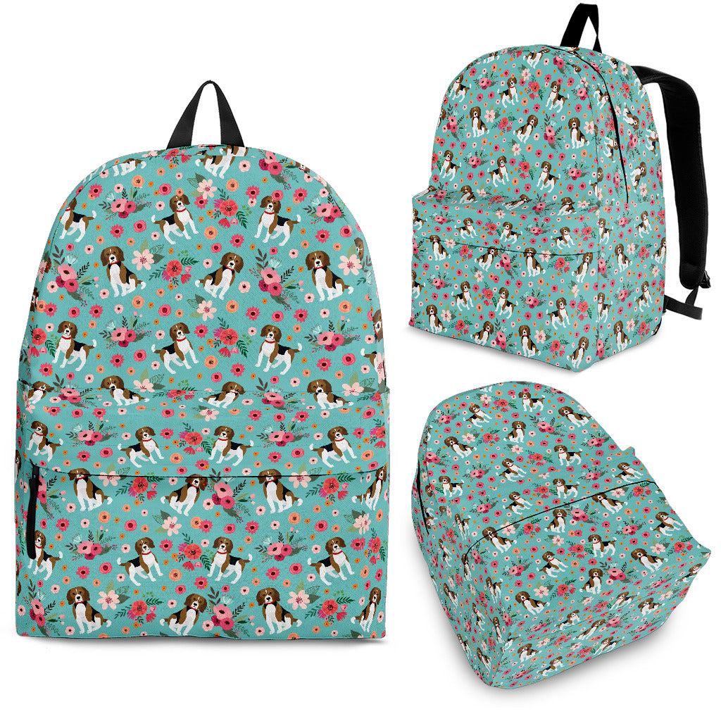 Beagle Flower Backpack