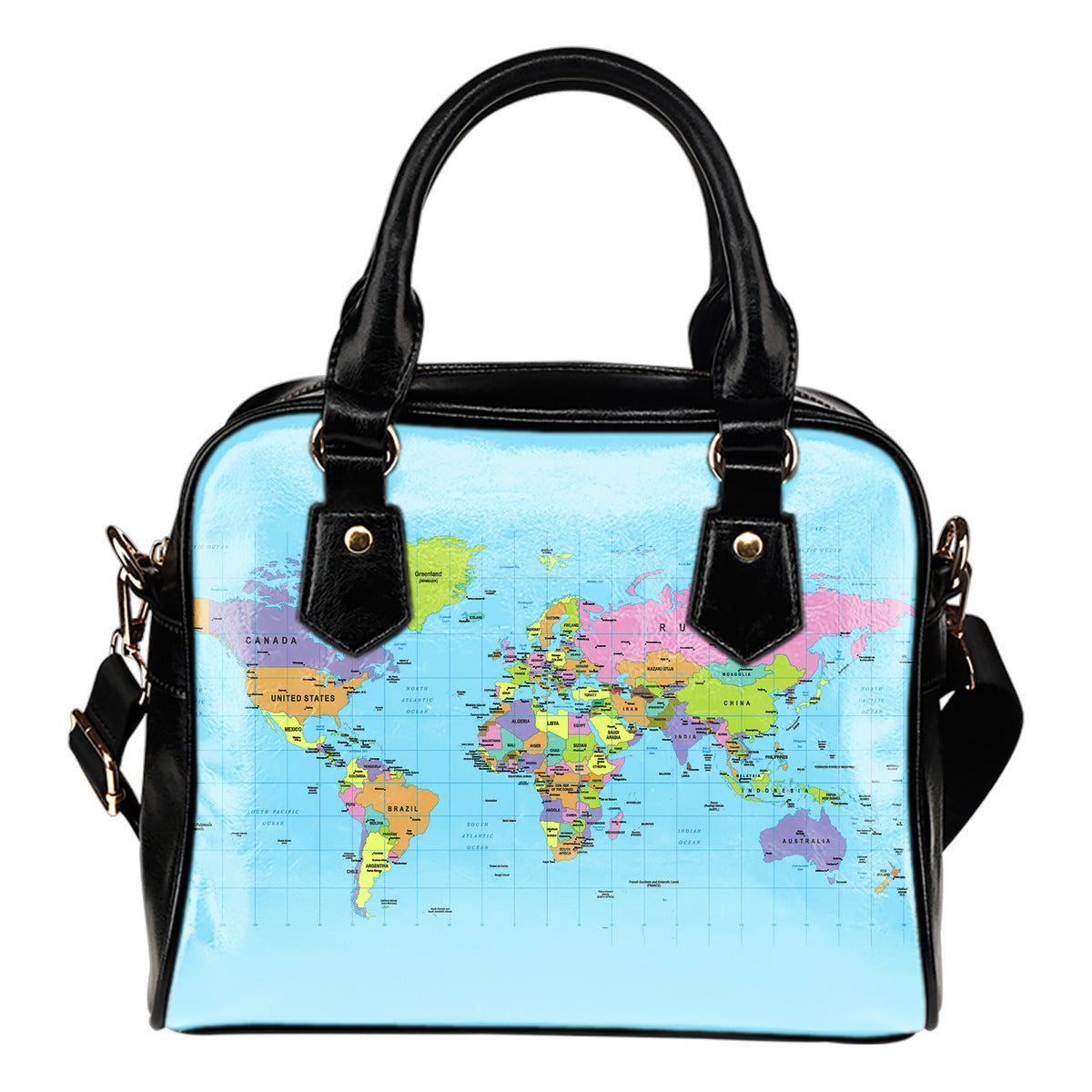 Geography Globe Handbag