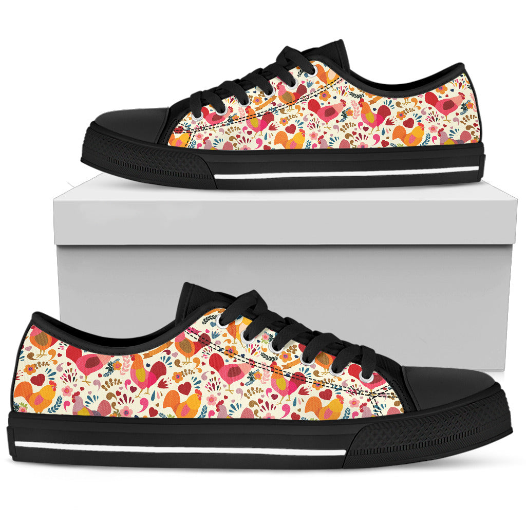 Adorable Chicken Low Top Shoes