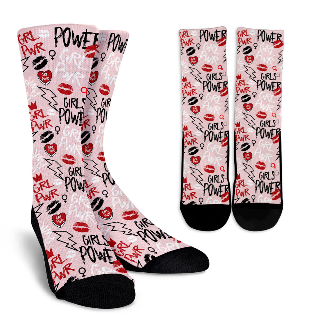 Girl Power Punk Socks
