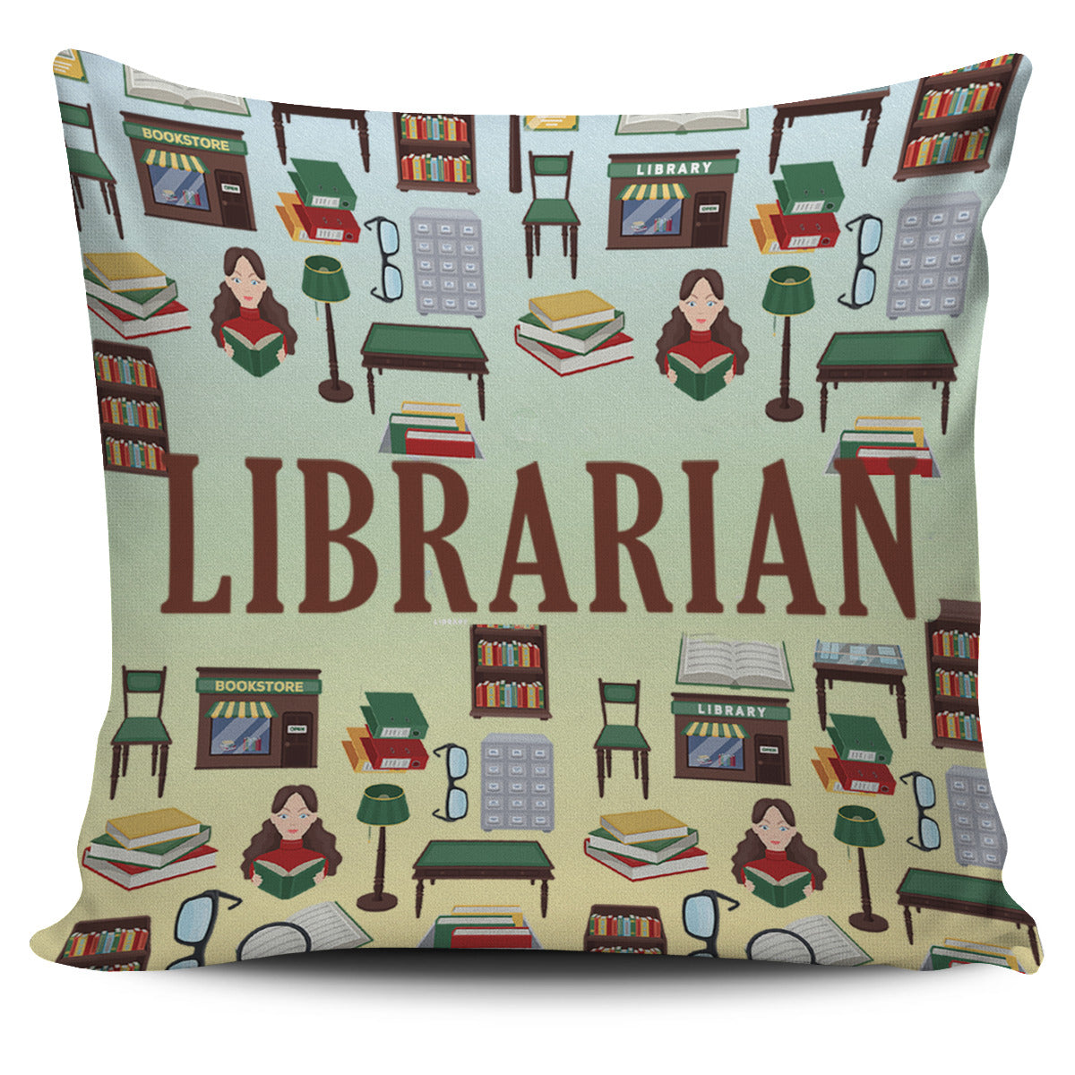 Librarian Pillow Cover