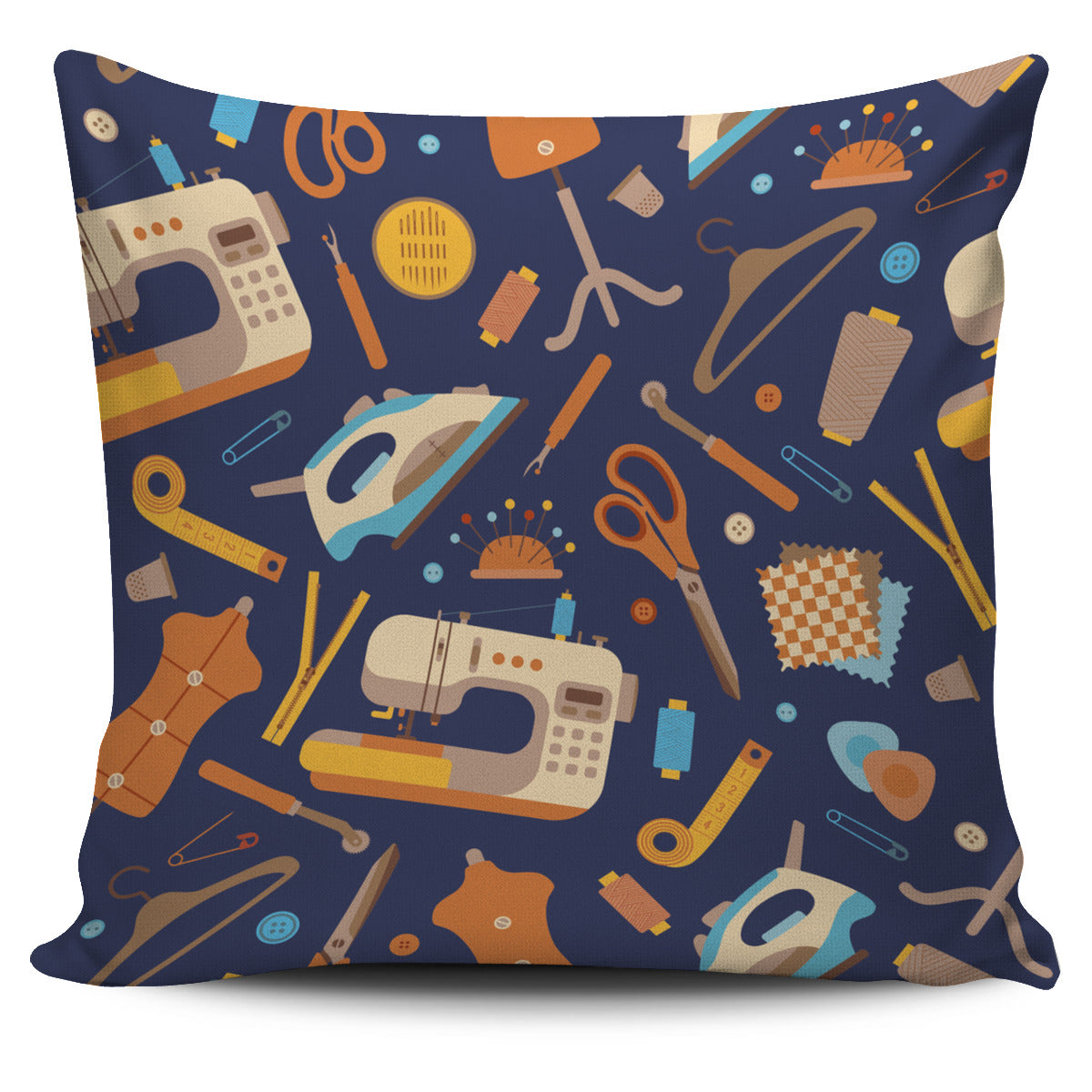 Sewing Pattern Pillow Cover