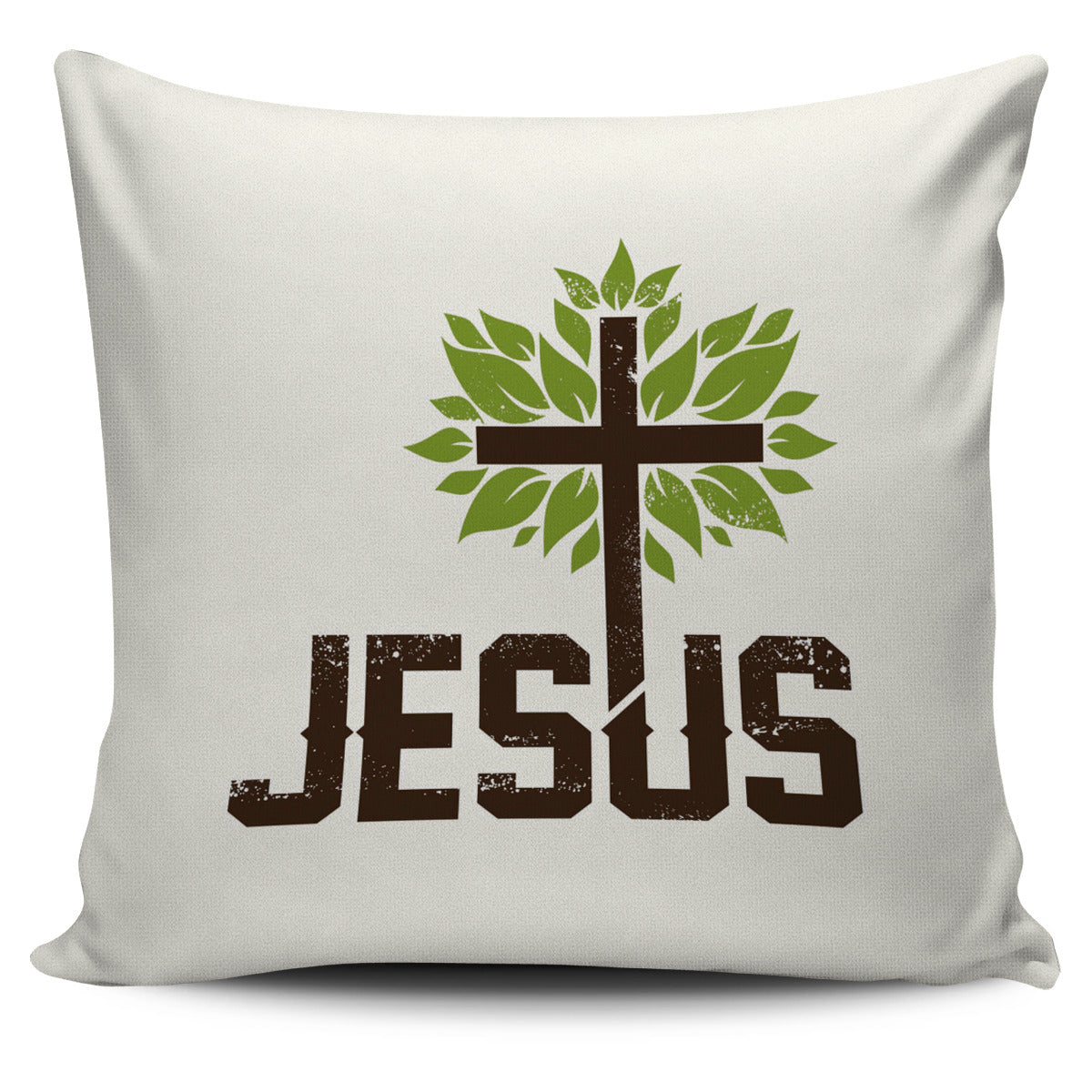 Grow With Jesus Pillow Cover
