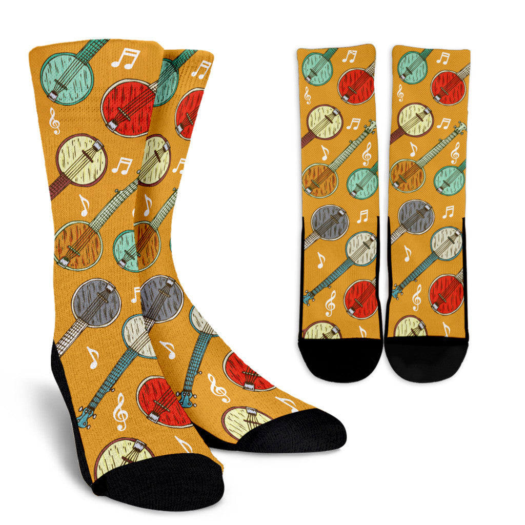 Banjo Pattern Socks