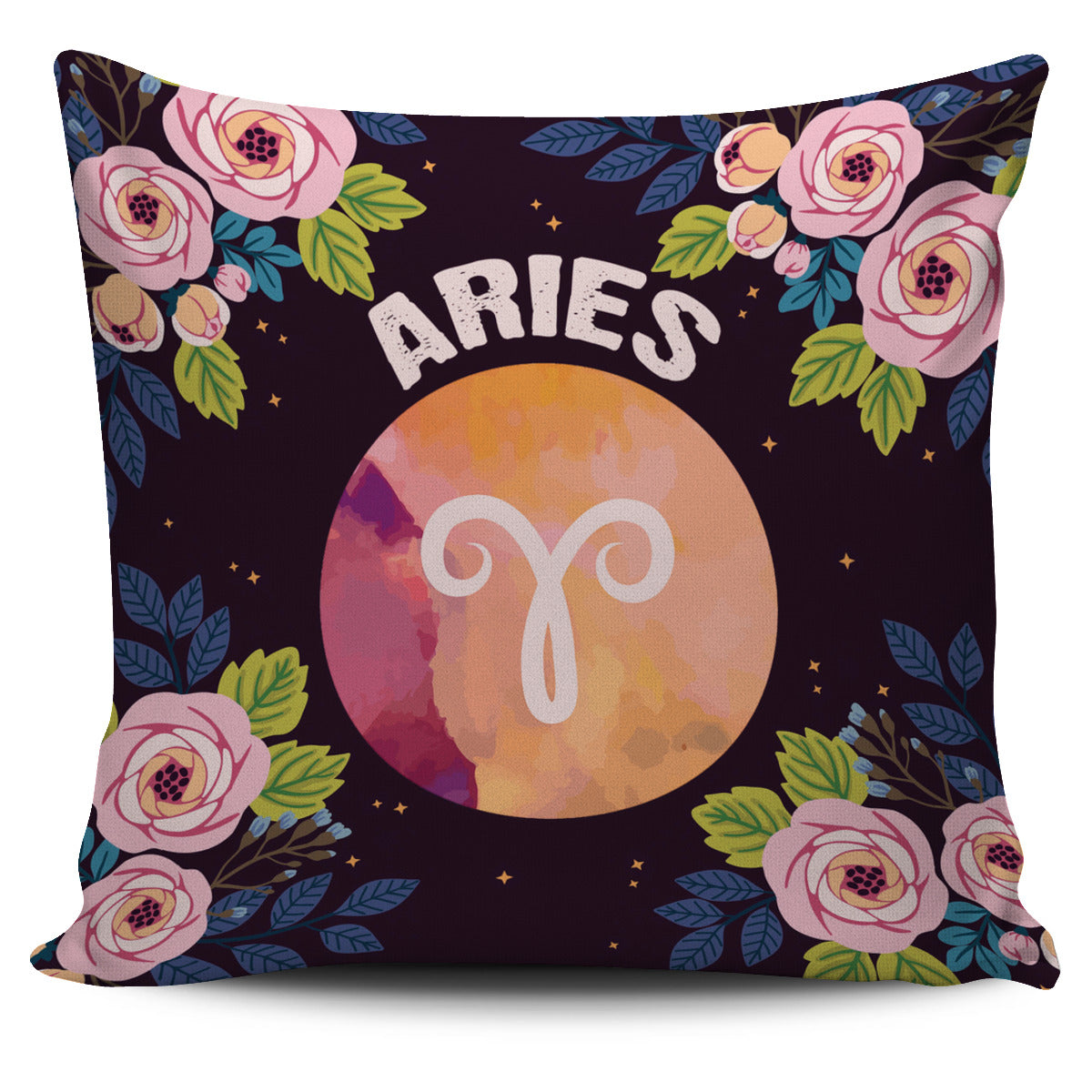 Aries Vibes Pillow Cover
