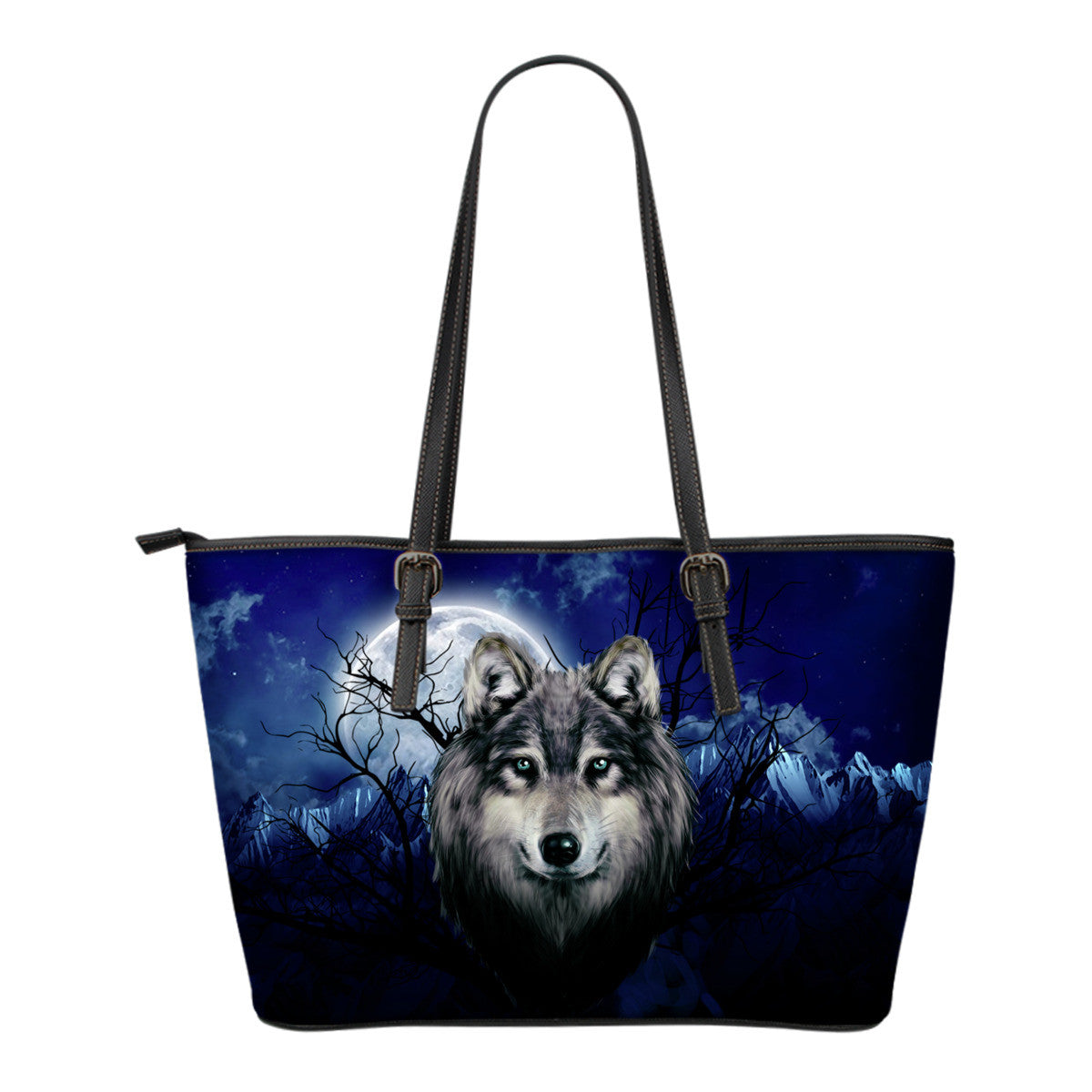 Grey Wolf Tote Bag