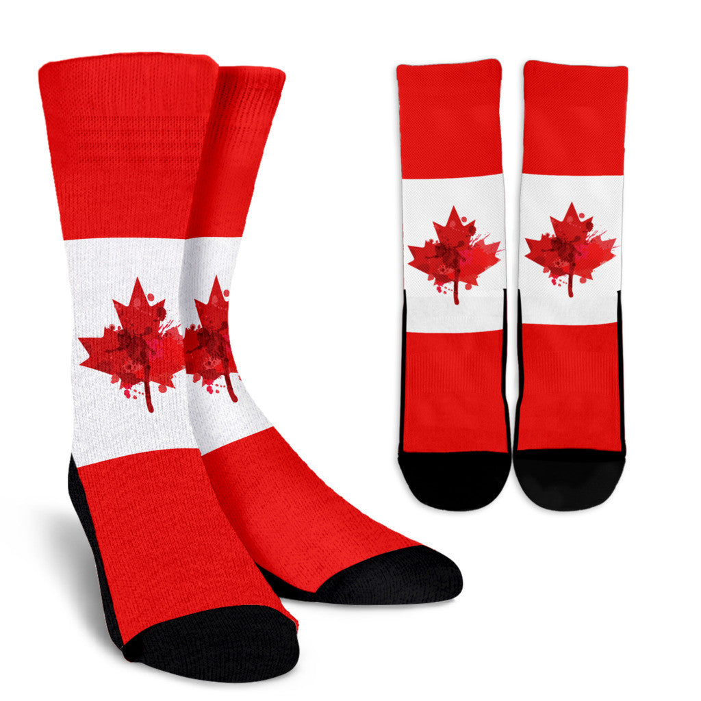Canadian Pride Socks