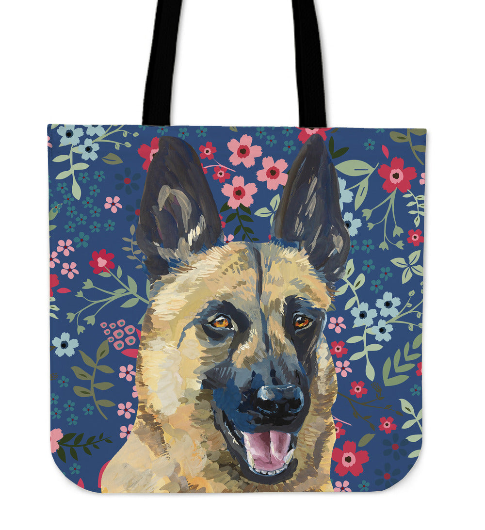 German shepherd tote sales bag