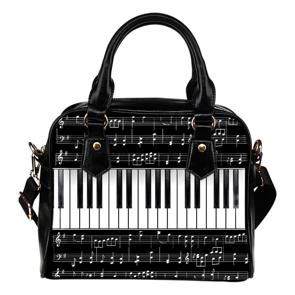 Keyboard Shoulder Handbags