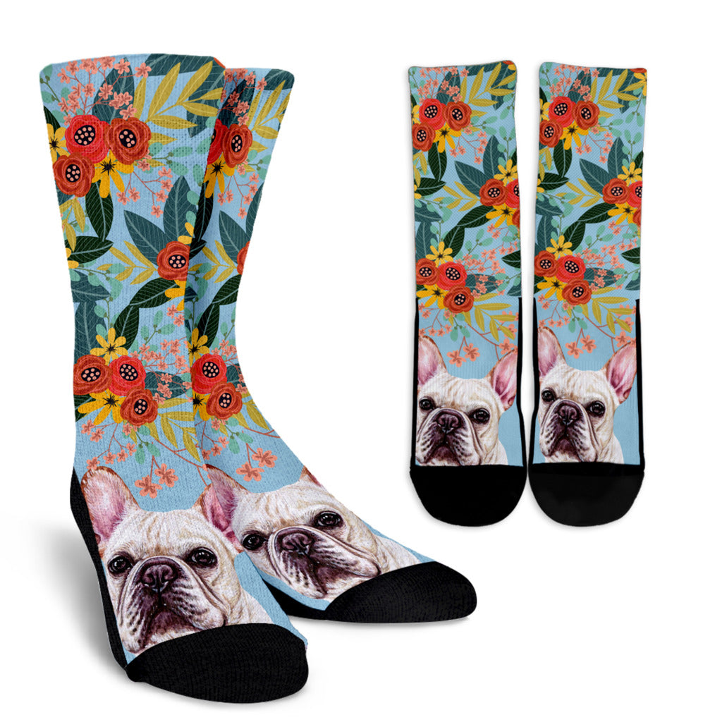 Joyful French Bulldog Socks