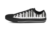 black piano shoes