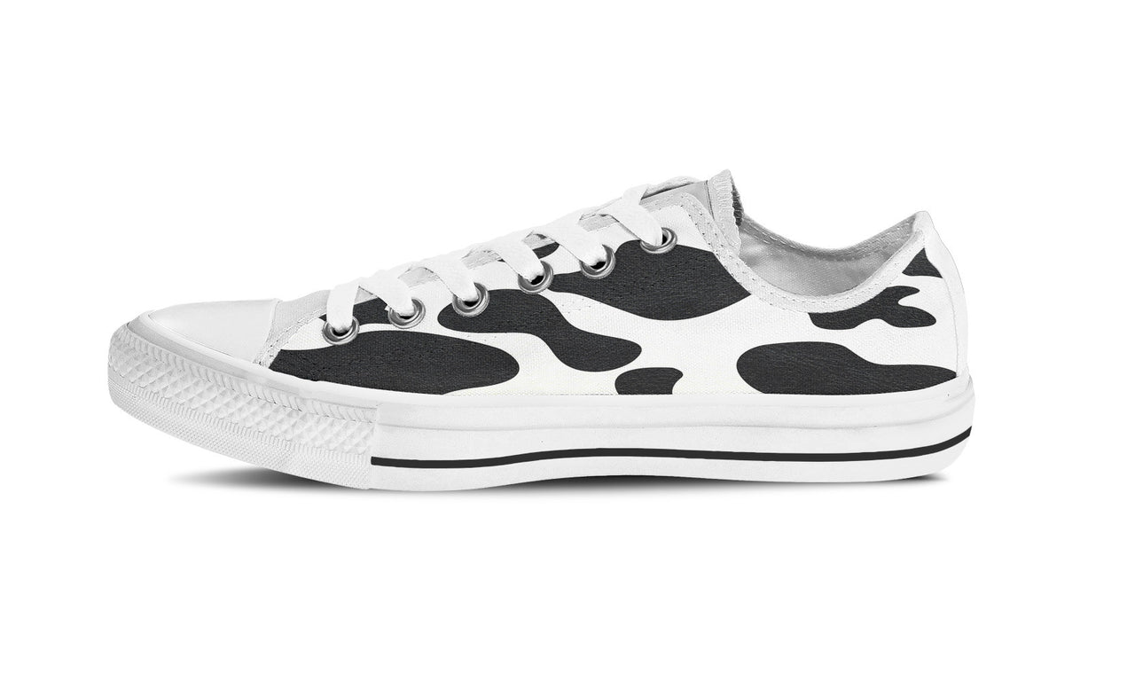 Cow Print Low Top