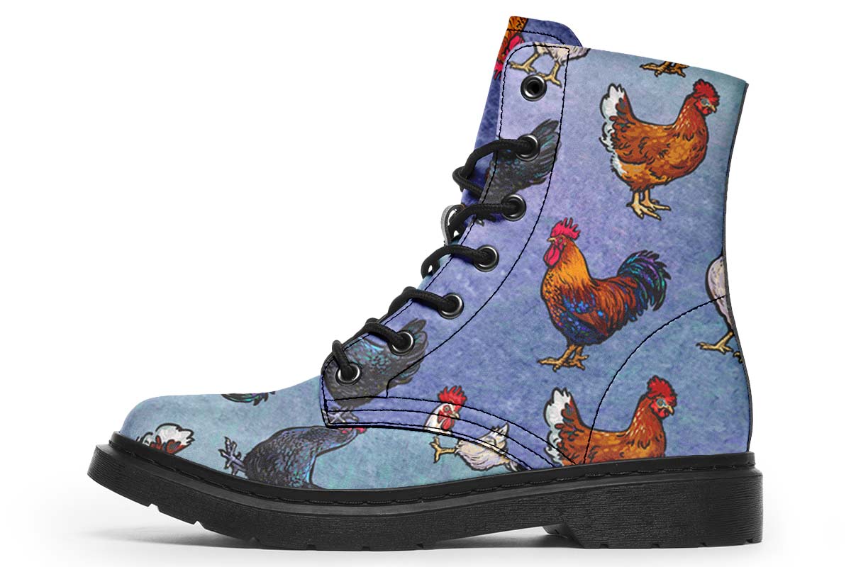 Chicken Flower Shoes - Chicken Farm Outdoor Shoes Birthday Gifts For Women  Mother Grandma