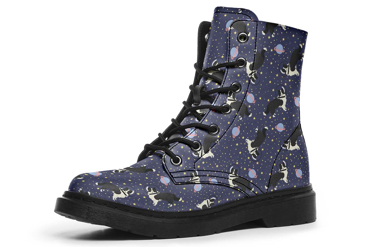 Space Border Collie Boots