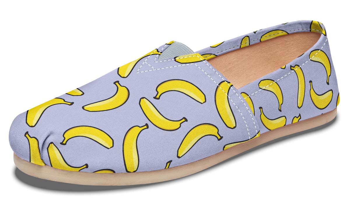 Banana Pattern Casual Shoes