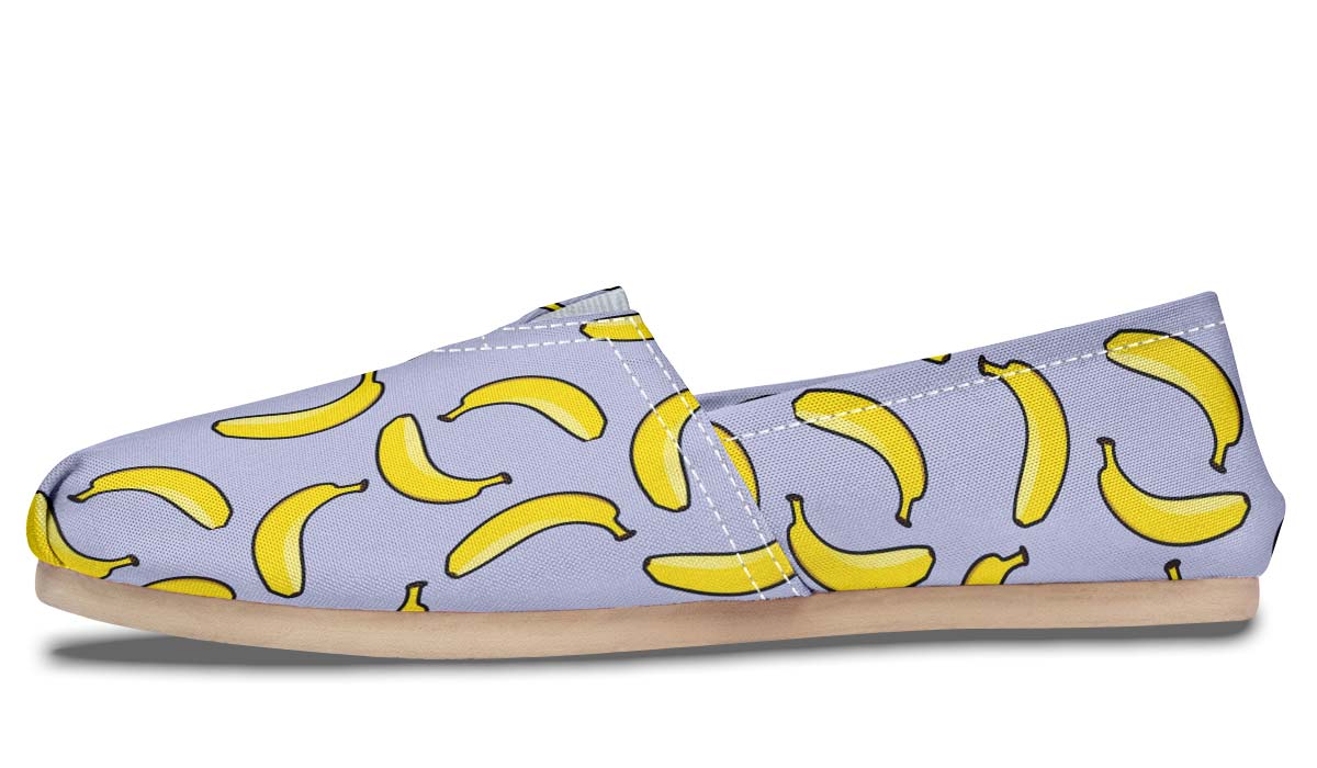 Banana Pattern Casual Shoes