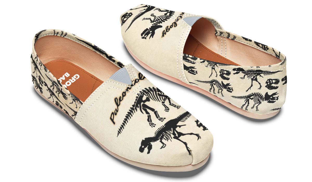 Paleontology Dinosaur Fossil Casual Shoes