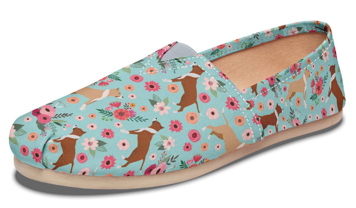 Pit Bull Flower Casual Shoes