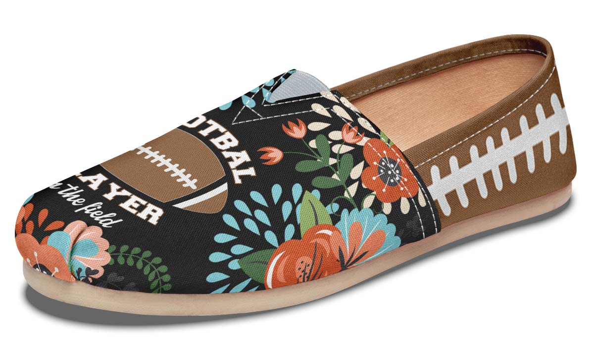 Proud Football Mom Casual Shoes