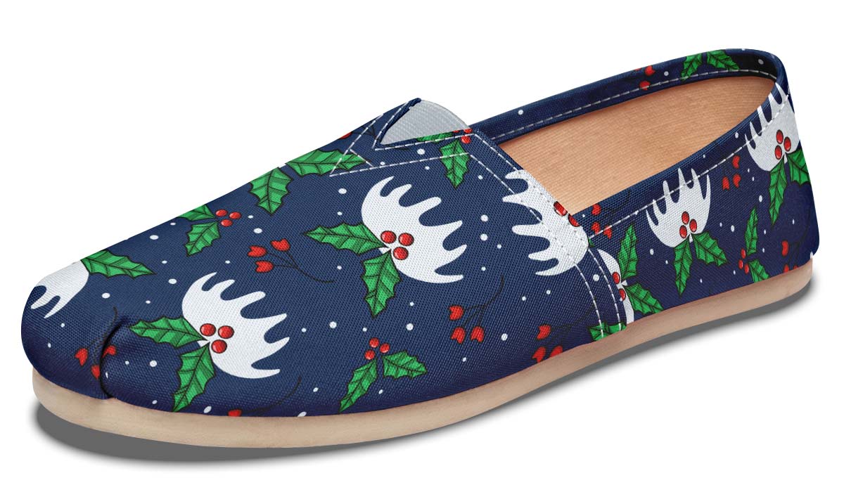 Snowy Mistletoe Casual Shoes