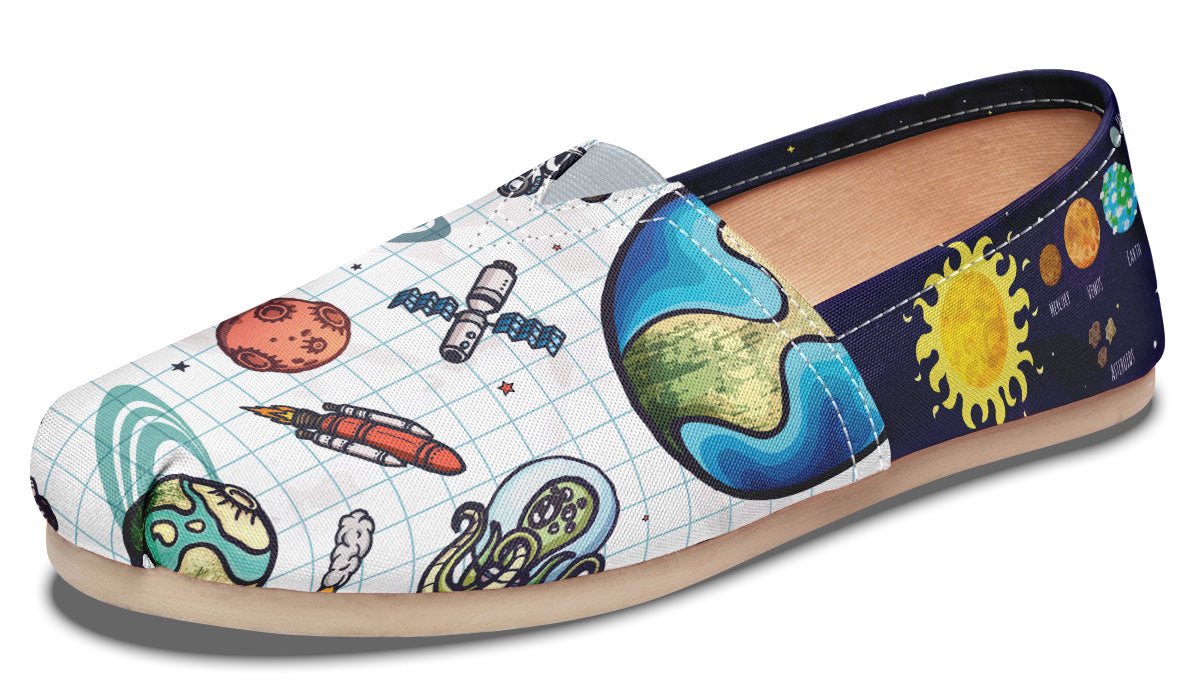Space Notebook Casual Shoes