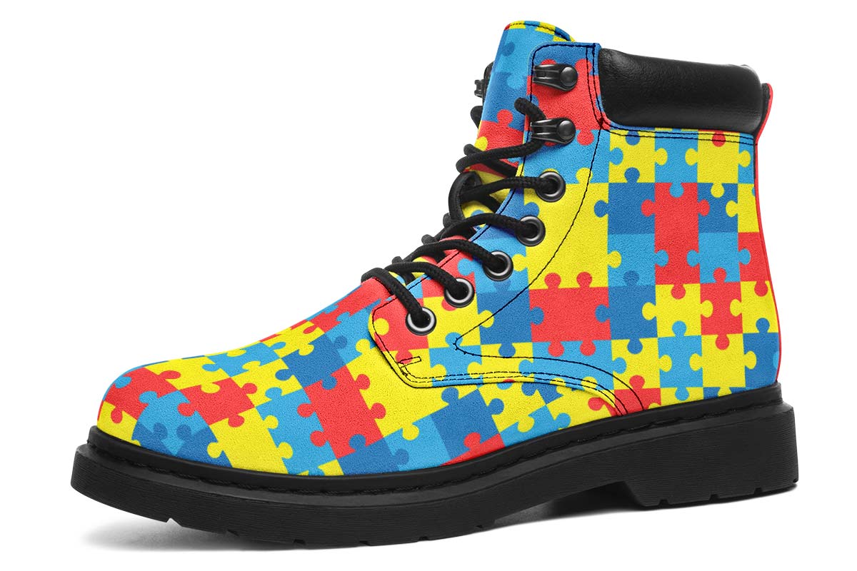 Autism Awareness Classic Vibe Boots