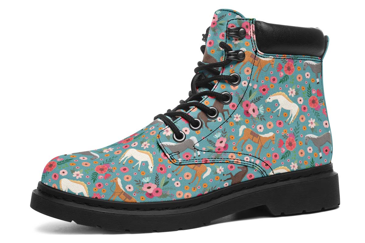 Horse Flower Classic Vibe Boots