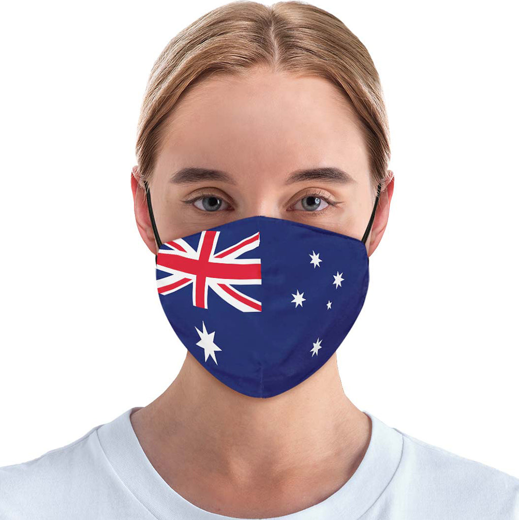 Australian Flag Face Cover