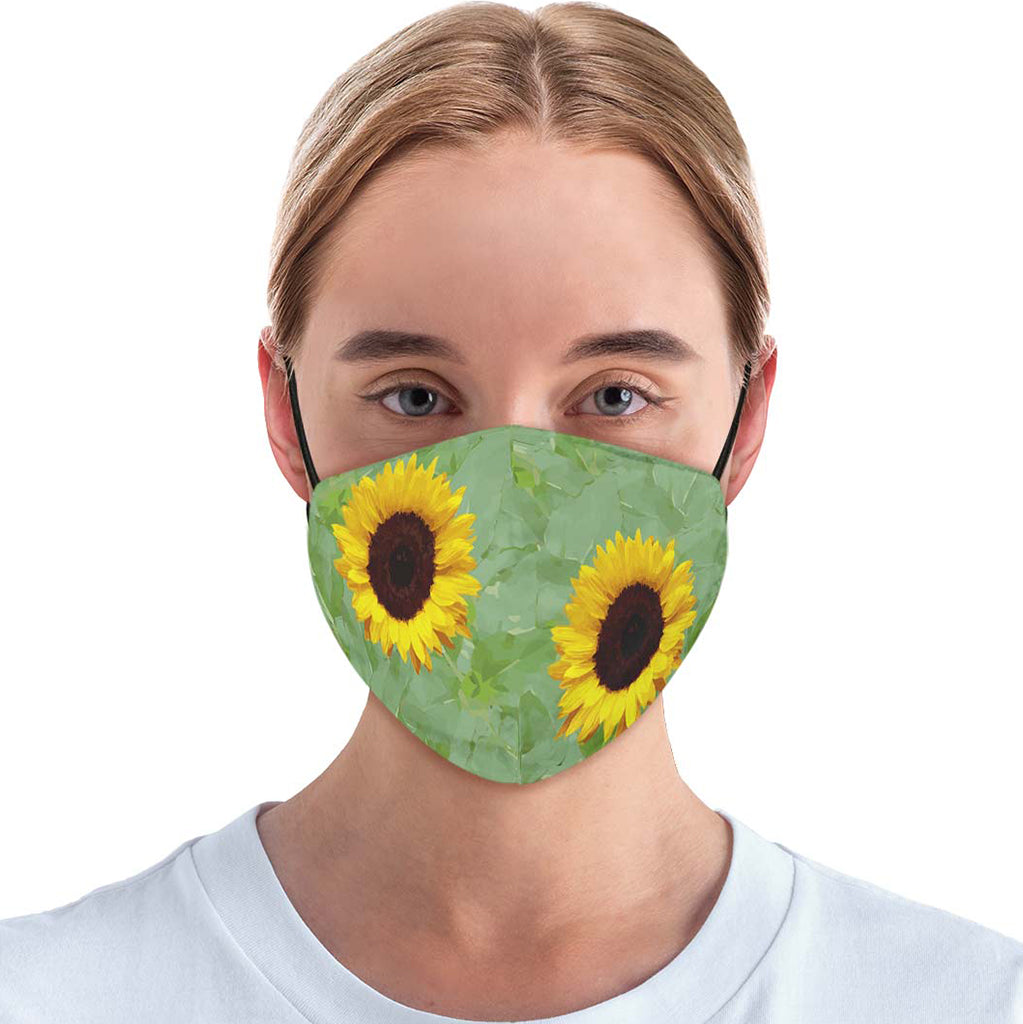 Sunflower Face Cover