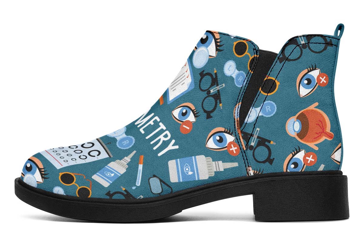 Optometry Themed Neat Vibe Boots