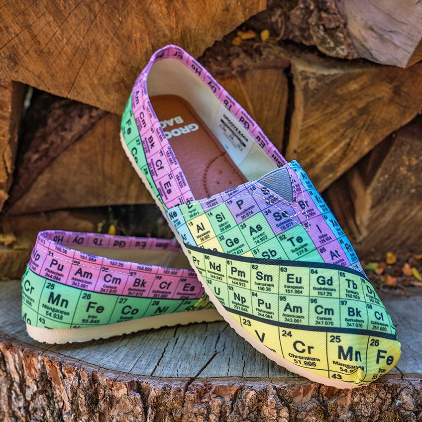 Periodic Table Casual Shoes
