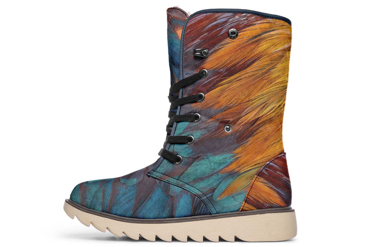 Chicken Feather Polar Vibe Boots