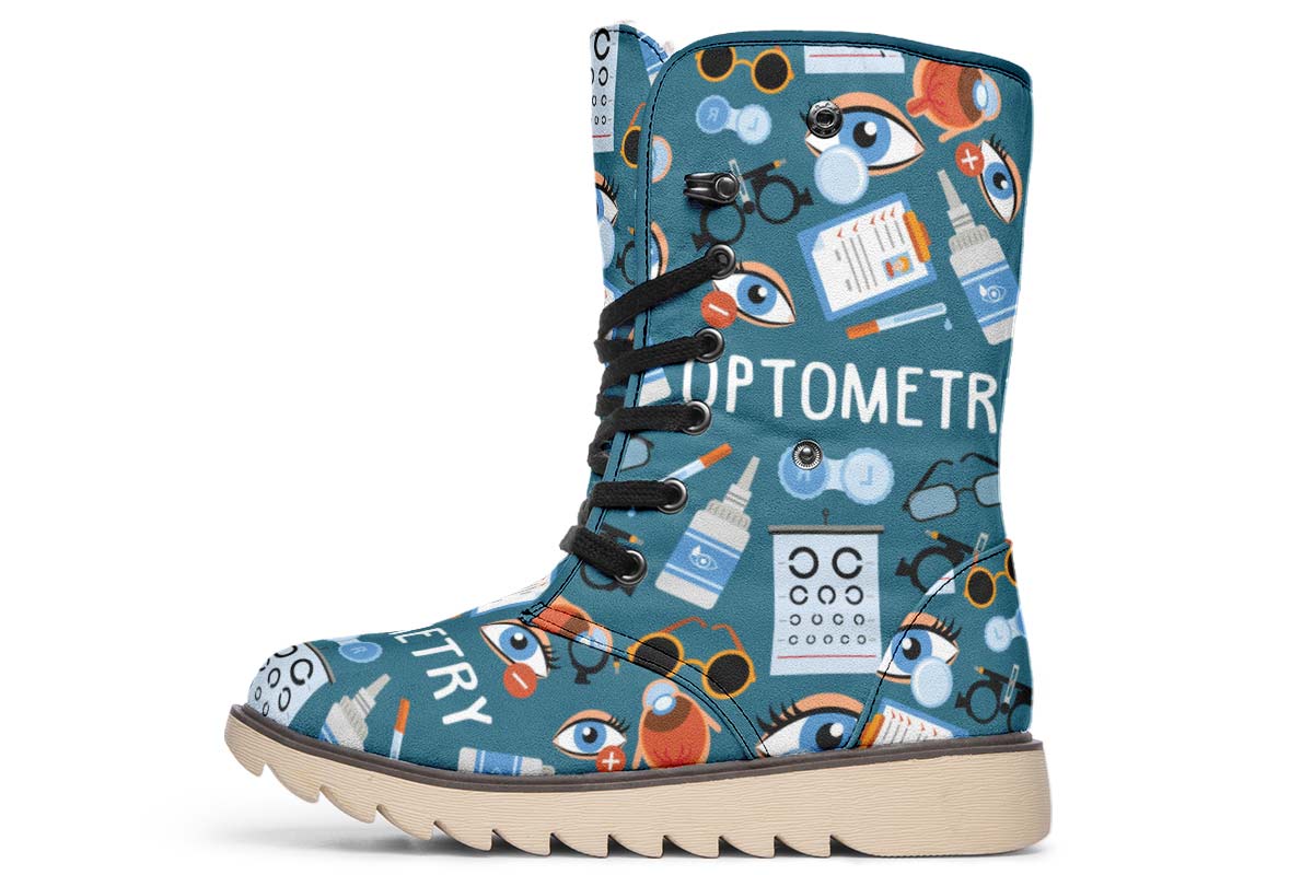 Optometry Themed Polar Vibe Boots