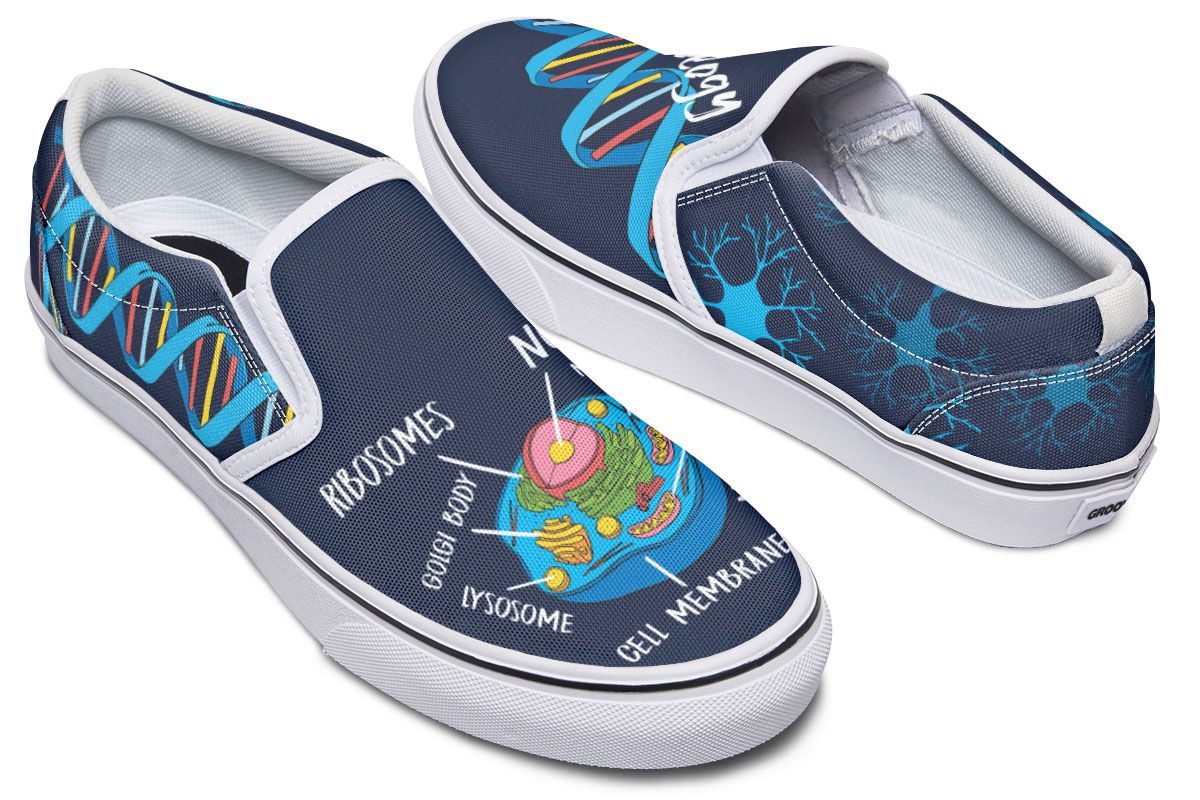 Biology Slip-On Shoes