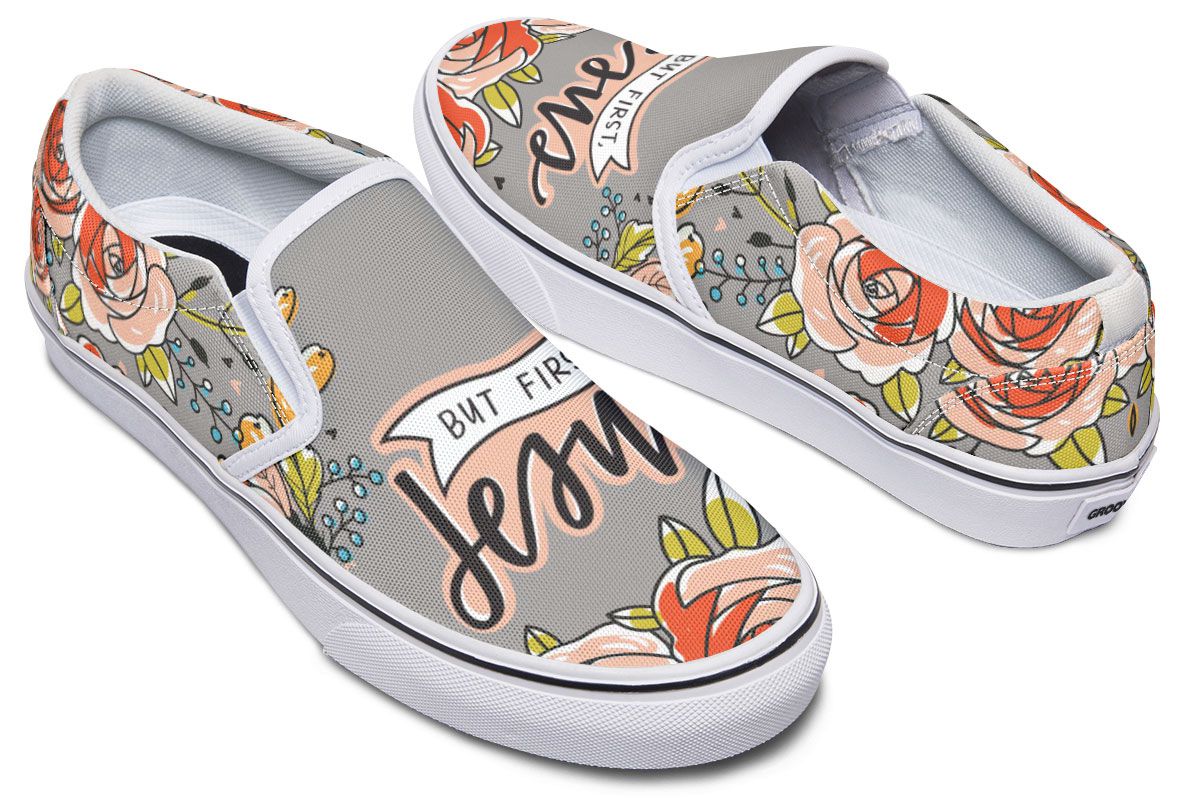 Jesus Vibes 2024 Women’s slip-on canvas shoes