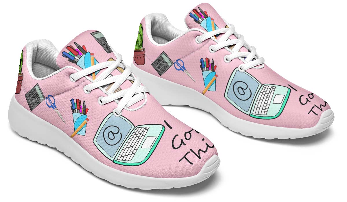 Administrative Assistant Pattern Sneakers