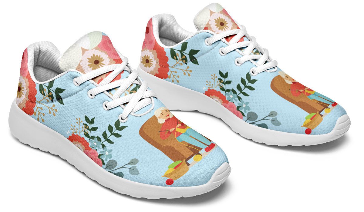 Botanical Knitting Sneakers