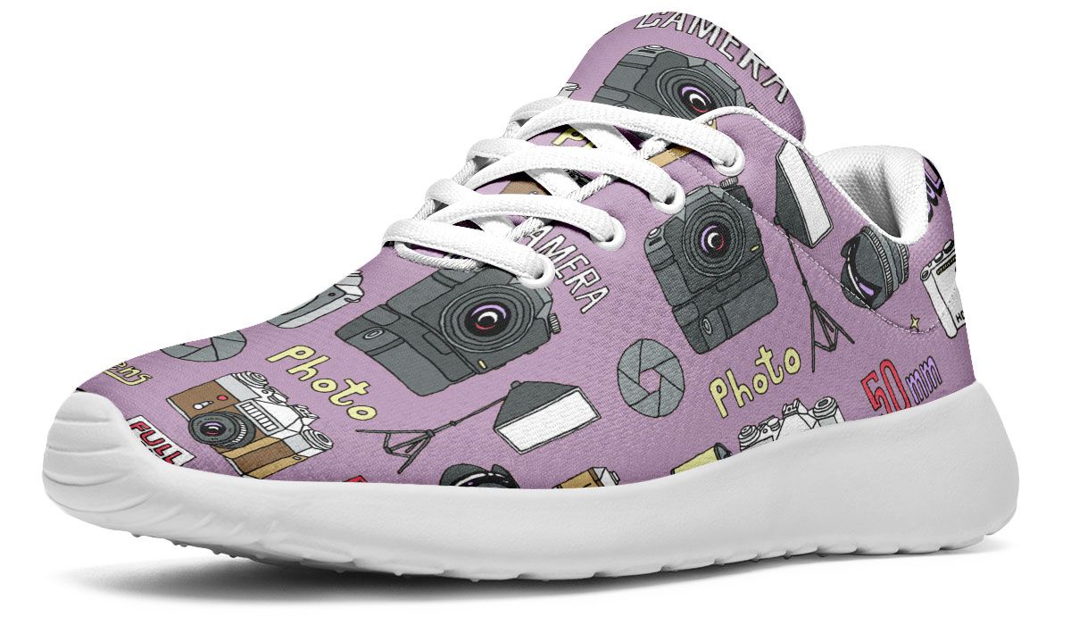 Photography Pattern Sneakers