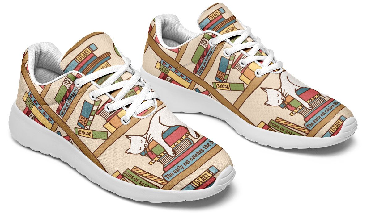Purrfect Books Sneakers