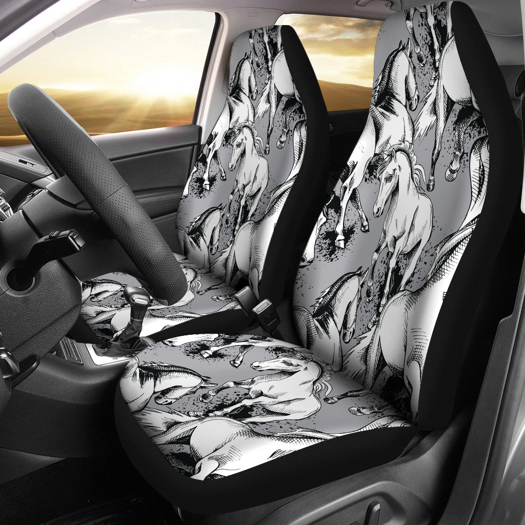 Horse Pattern Car Seat Cover