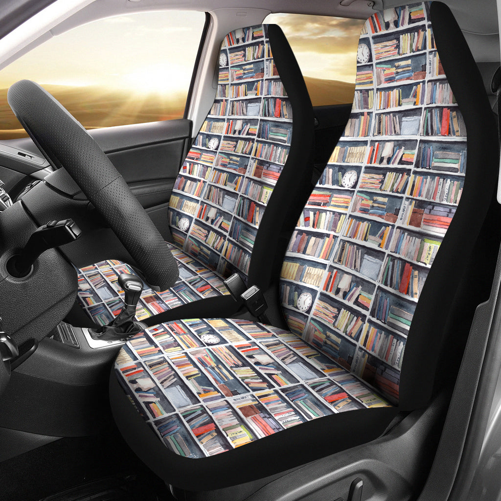 Library Nook Car Seat Covers