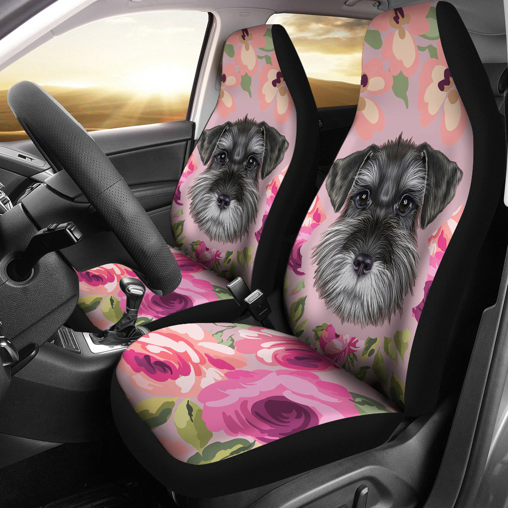 Schnauzer Puppy Car Seat Covers