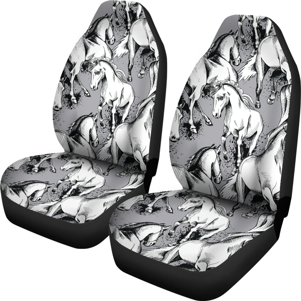 Horse Pattern Car Seat Cover