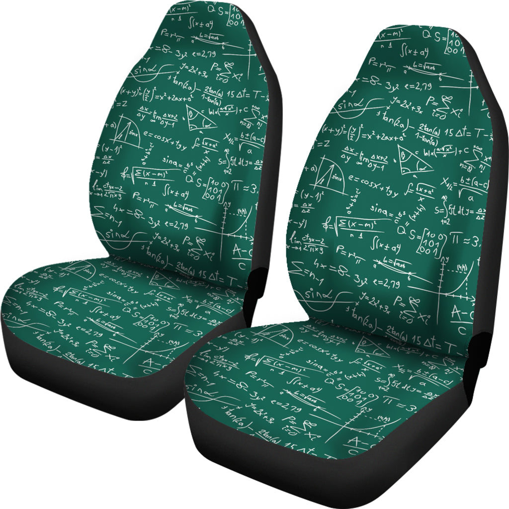 Math Formula Car Seat Covers