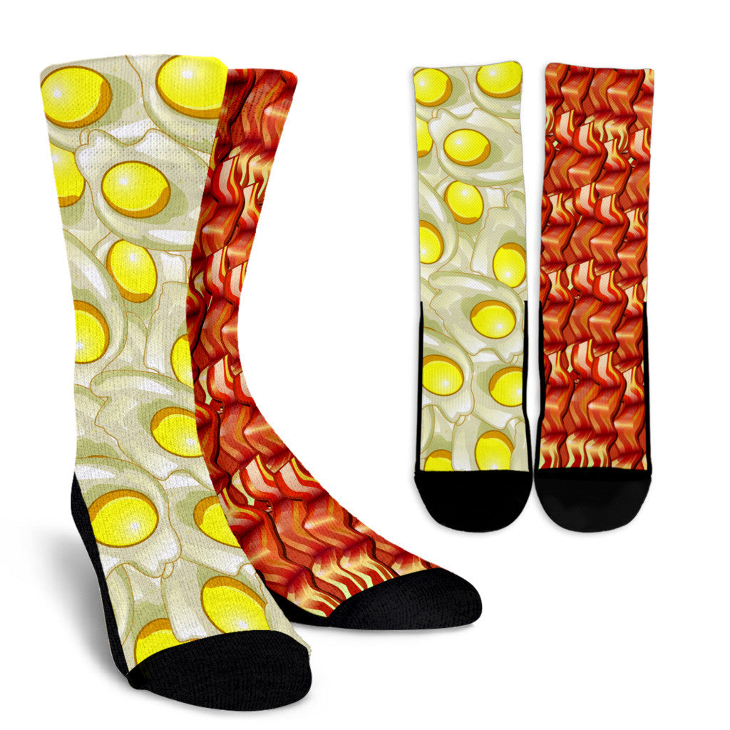 Bacon and Egg Socks