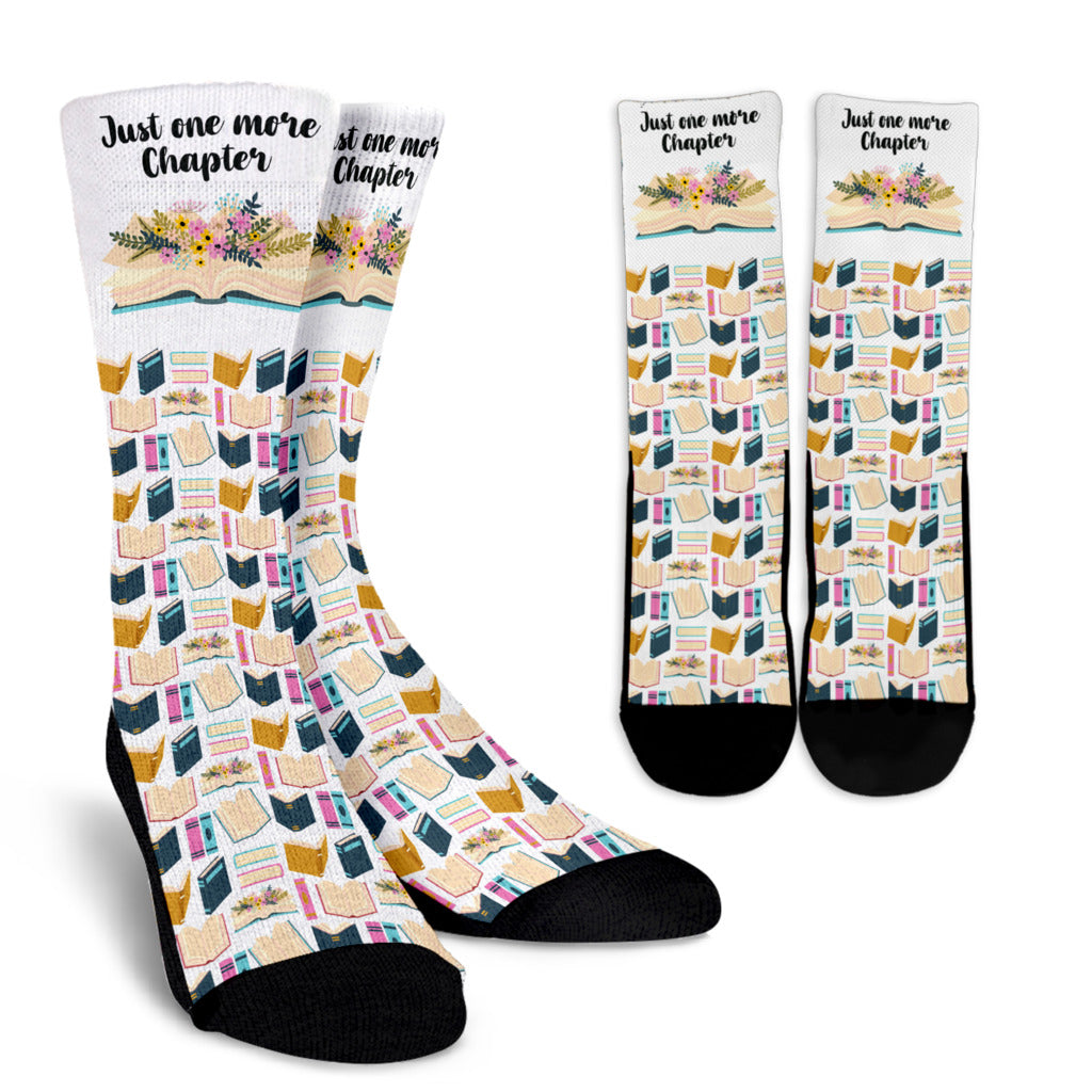 Just One More Chapter Book Socks