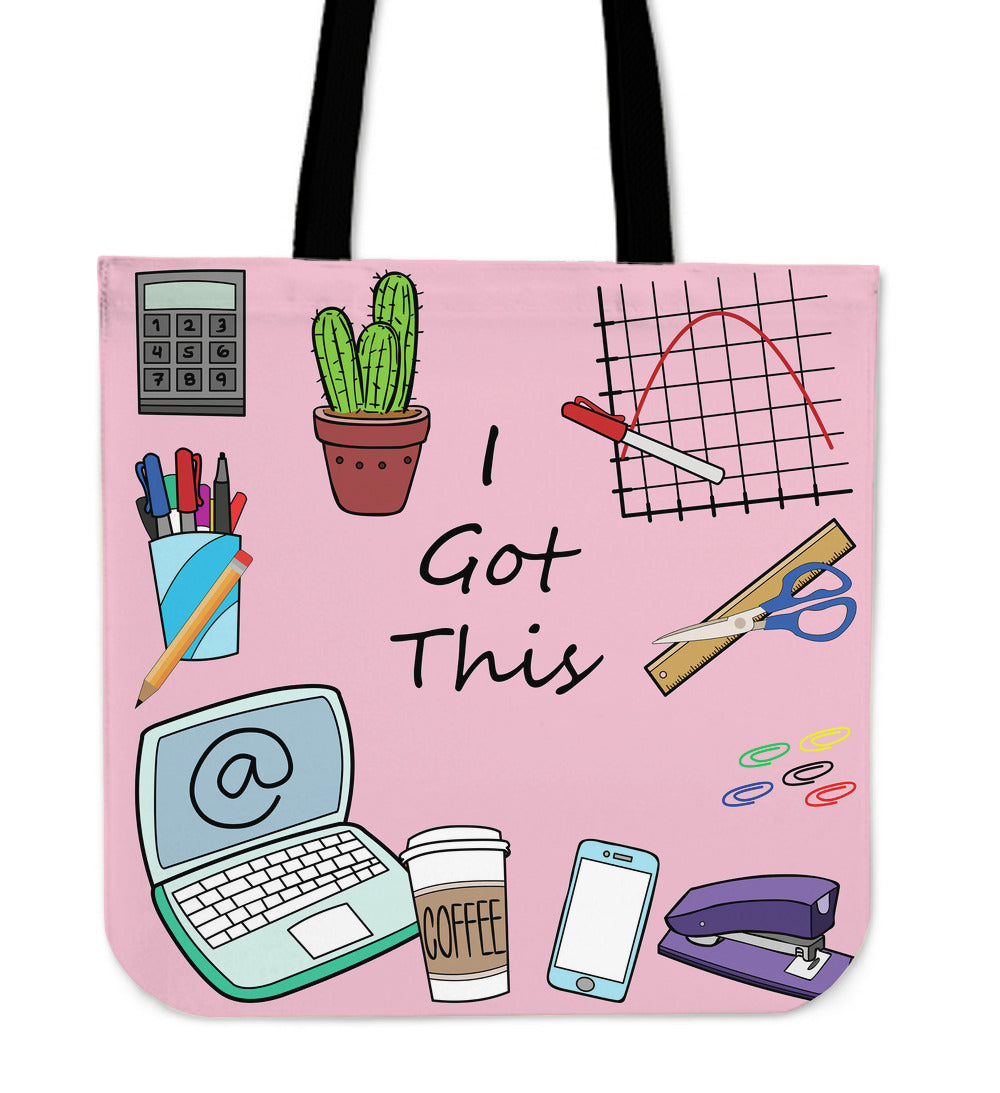 Administrative Assistant Pattern Cloth Tote Bag
